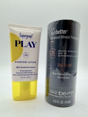 SUN DEAL: Supergoop! Play Everyday Lotion + skinbetter science sunbetter SPF 75